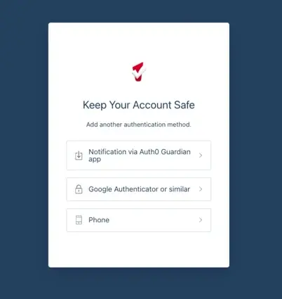 Authentication Methods Authentication Methods