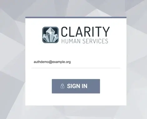 Clarity Login Page Clarity Login Page